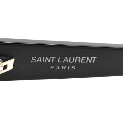 Saint Laurent Acetate Mica Cat Eye Sunglasses SL 276 Black 6 of 8