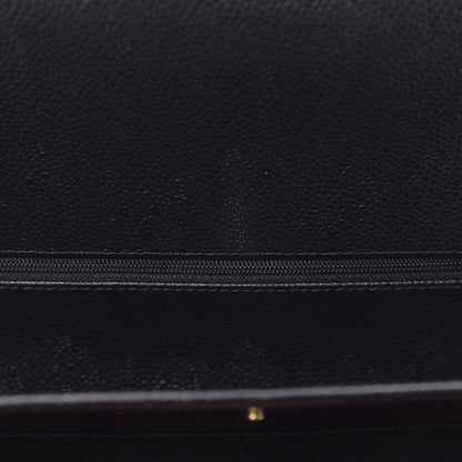 Chanel Caviar Quilted Maxi Double Flap Black 12 of 13