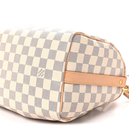Louis Vuitton Damier Azur Speedy Bandouliere 25 9 of 9