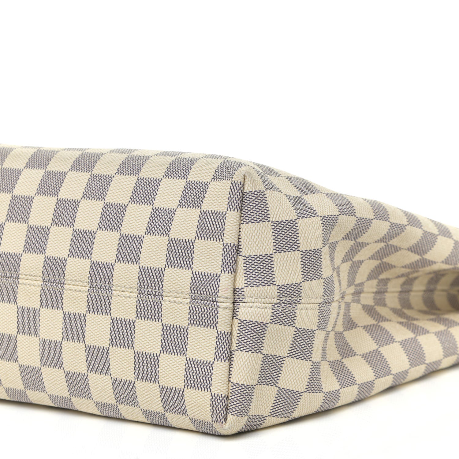 Louis Vuitton Damier Azur Graceful MM Rose Ballerine 10 of 14