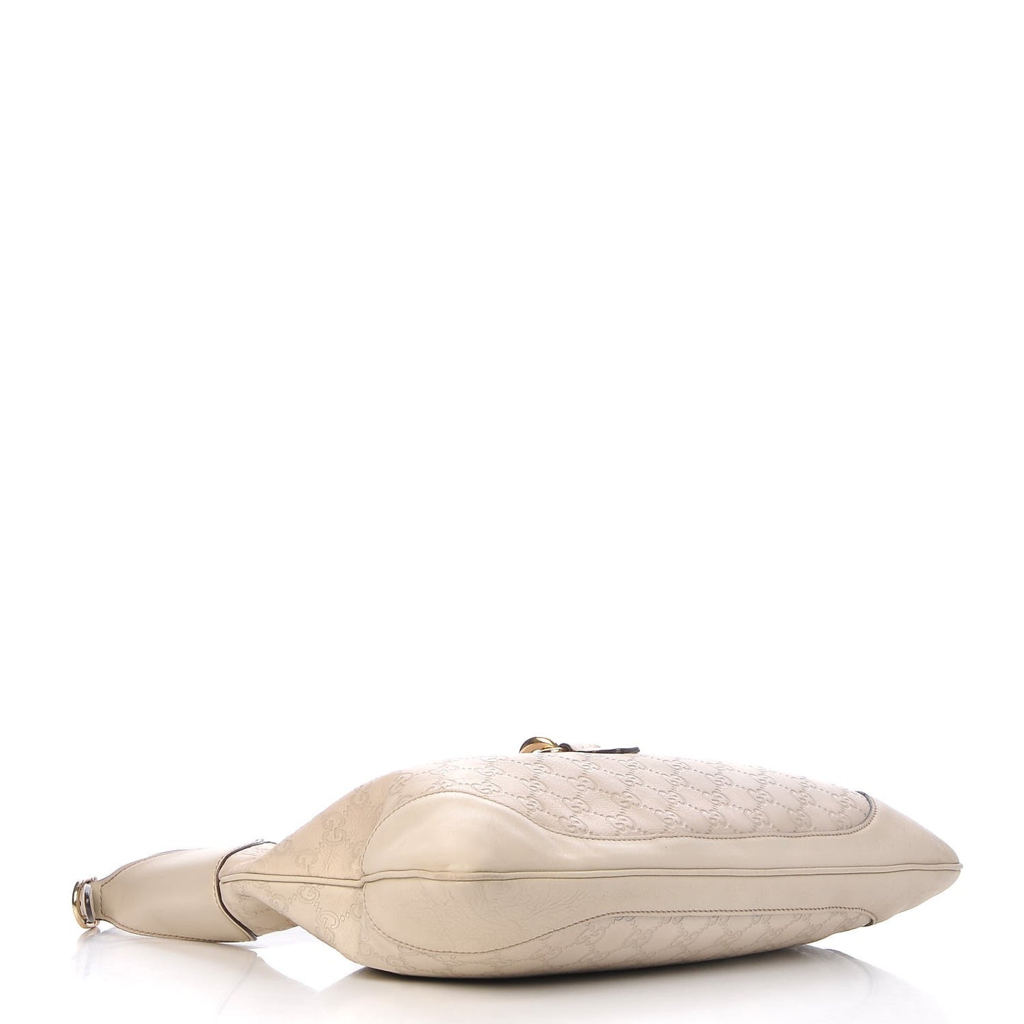 Guccissima Medium Jackie O Bouvier Hobo Off White