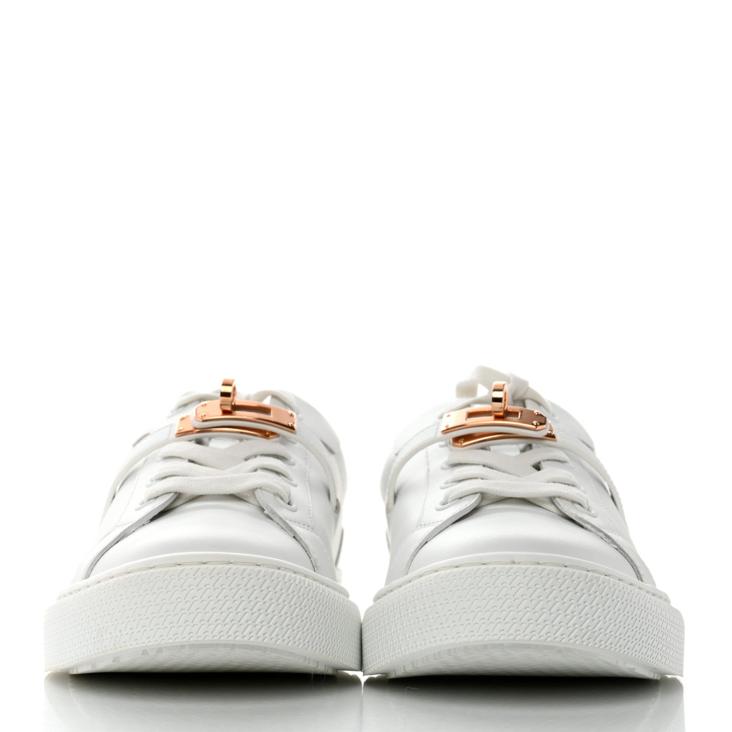 Hermes Calfskin Day Sneakers 39.5 White 2 of 8
