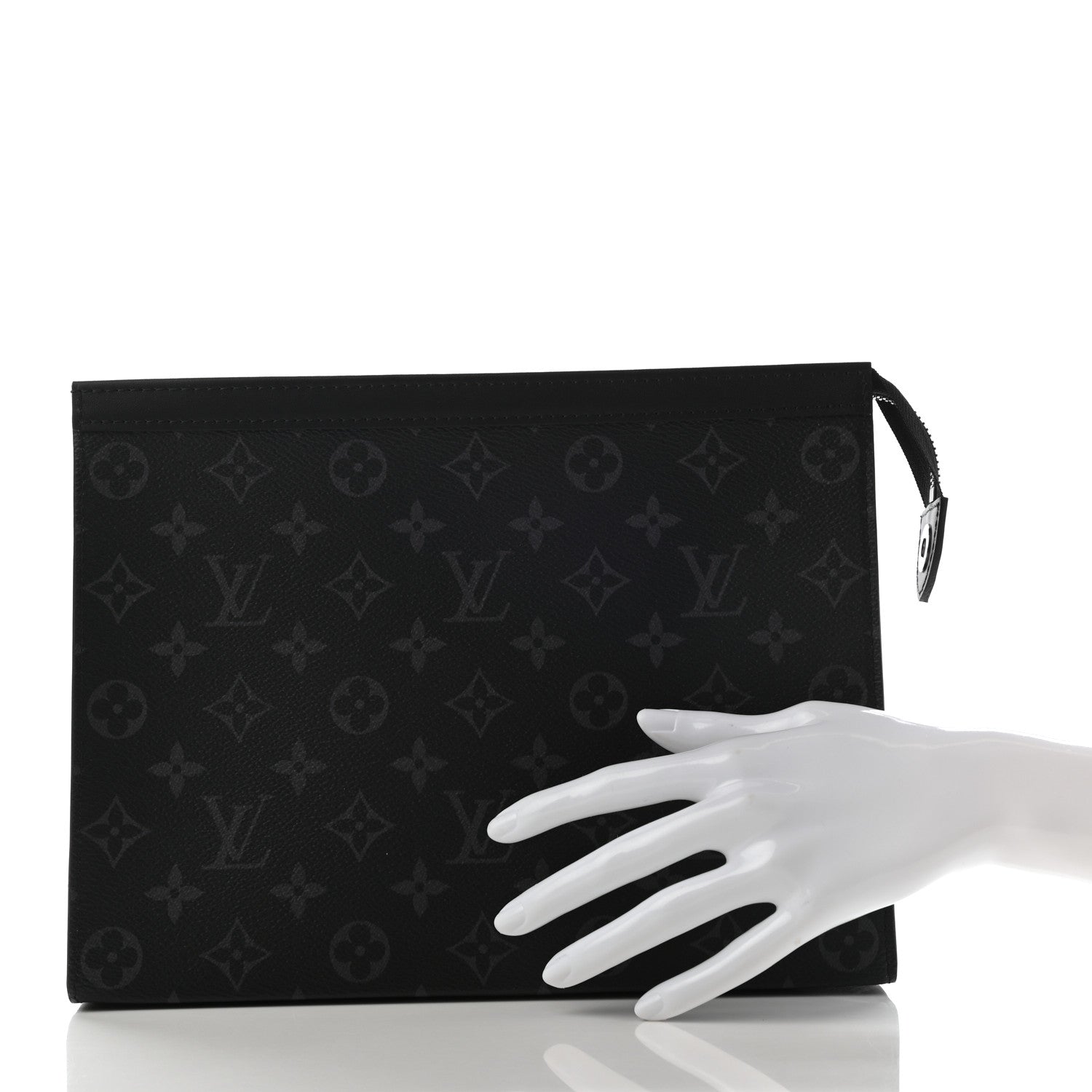 Louis Vuitton Monogram Eclipse Pochette Voyage MM 2 of 7