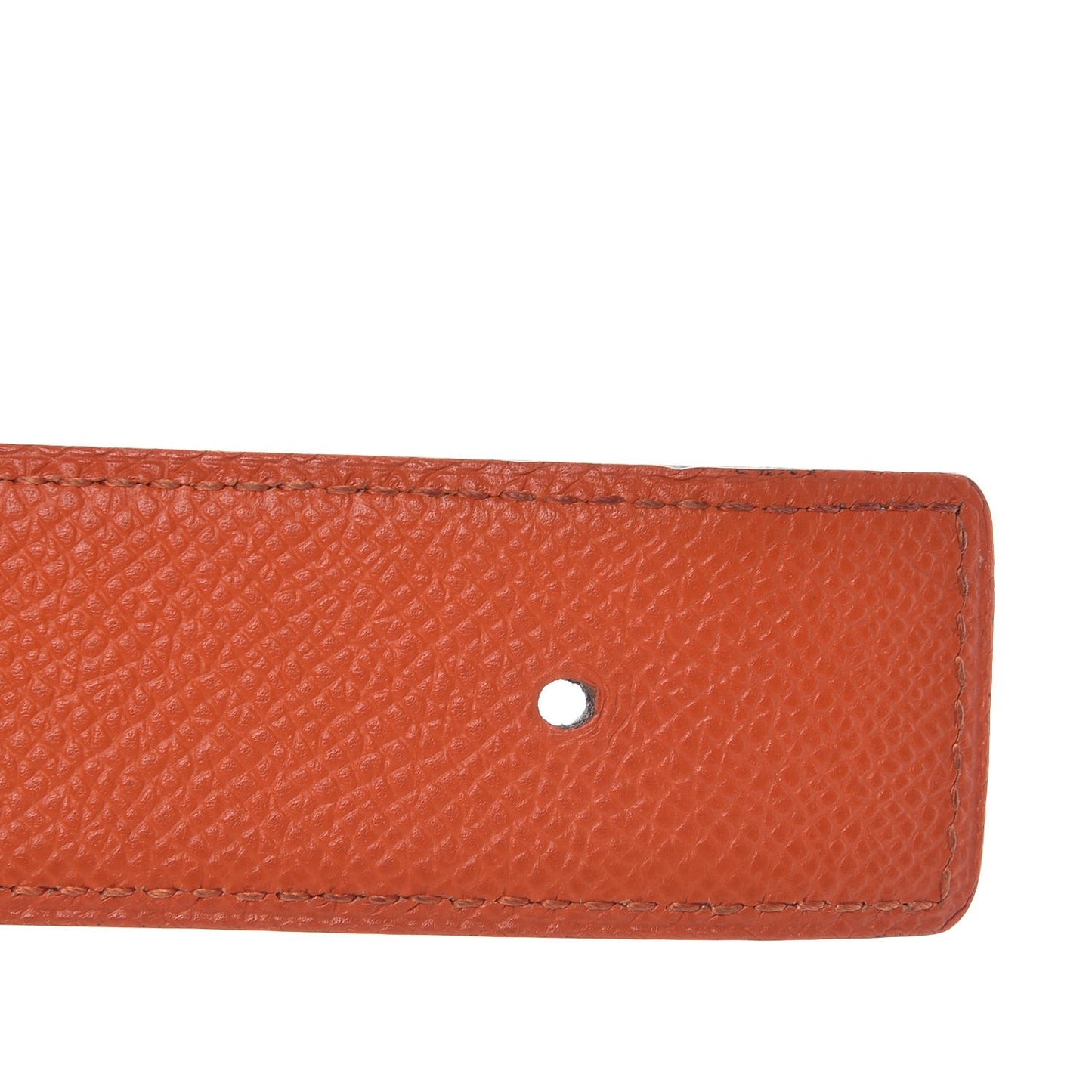 Epsom Swift 32mm H Belt Strap 85 Orange Craie