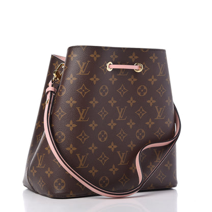 Louis Vuitton Monogram Neonoe MM Rose Poudre 3 of 8