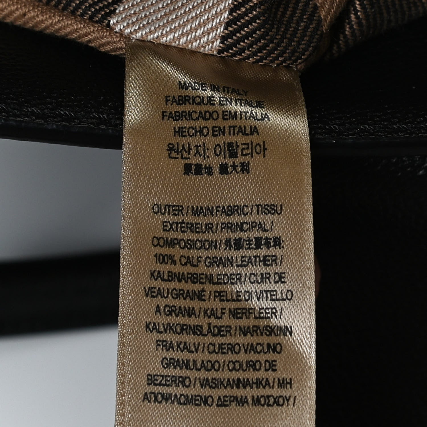 Burberry Soft Grain Calfskin Medium Buckle Tote Black 8 of 15