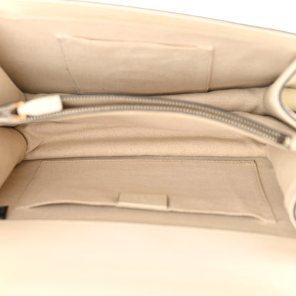 Gucci Calfskin Bamboo Web Medium Dionysus Top Handle Bag White Blue Hibiscus Red 5 of 16