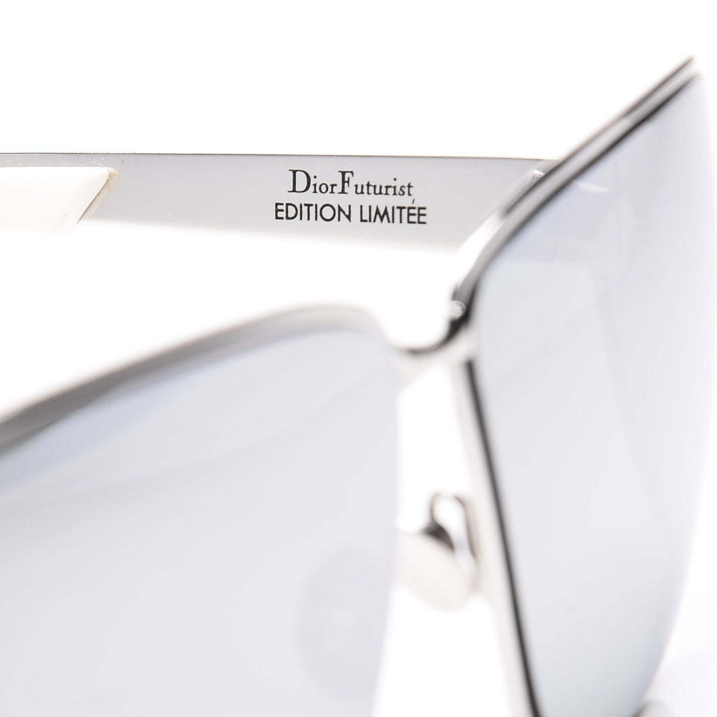Metal Mirrored Futurist Sunglasses Silver