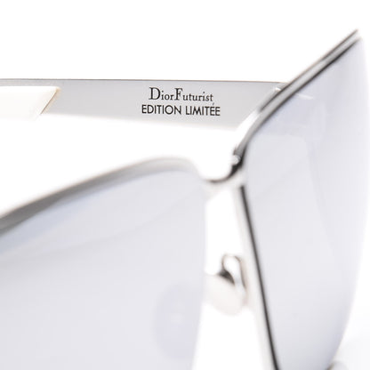 Christian Dior Metal Mirrored Futurist Sunglasses Silver 5 of 9