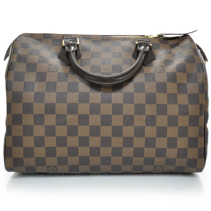 Louis Vuitton Damier Ebene Speedy 30 1 of 8