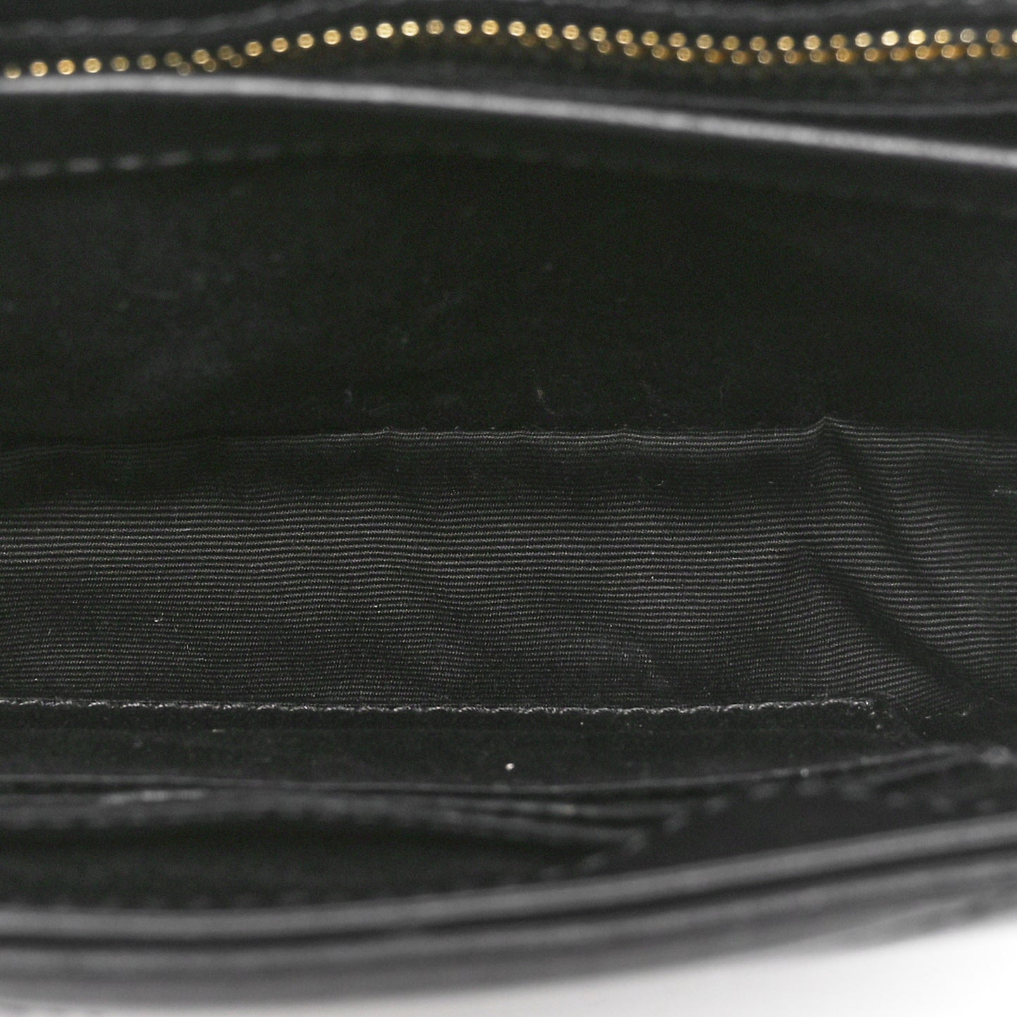 Calfskin Y Quilted Monogram Toy Loulou Crossbody Bag Black