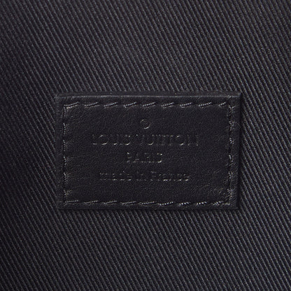 Louis Vuitton Calfskin Monogram Shadow Discovery Bumbag Black 9 of 9