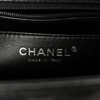 Chanel Lambskin Quilted Mini Top Handle Rectangular Flap So Black 6 of 11