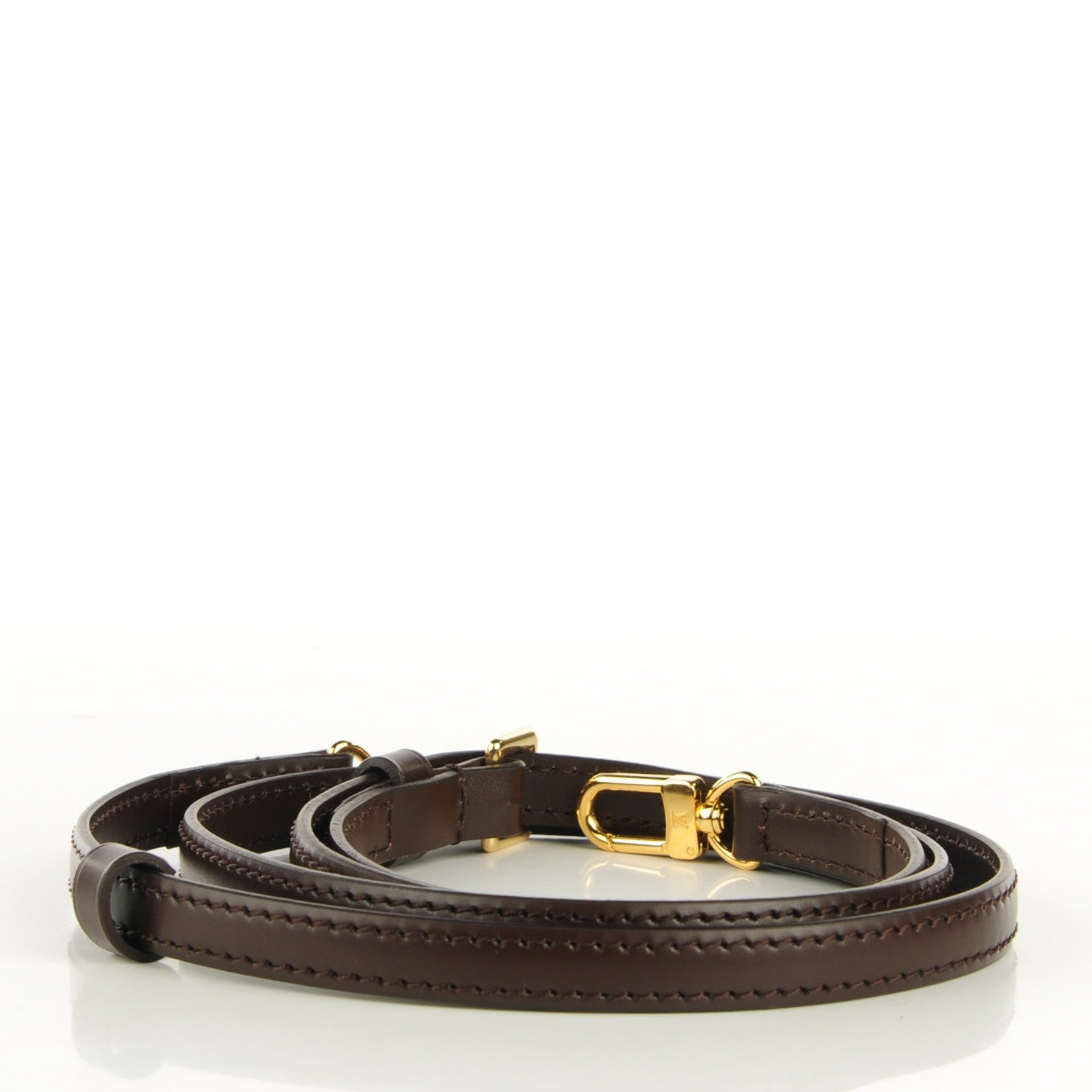 Louis Vuitton Adjustable Shoulder Strap 12mm Brown 3 of 6