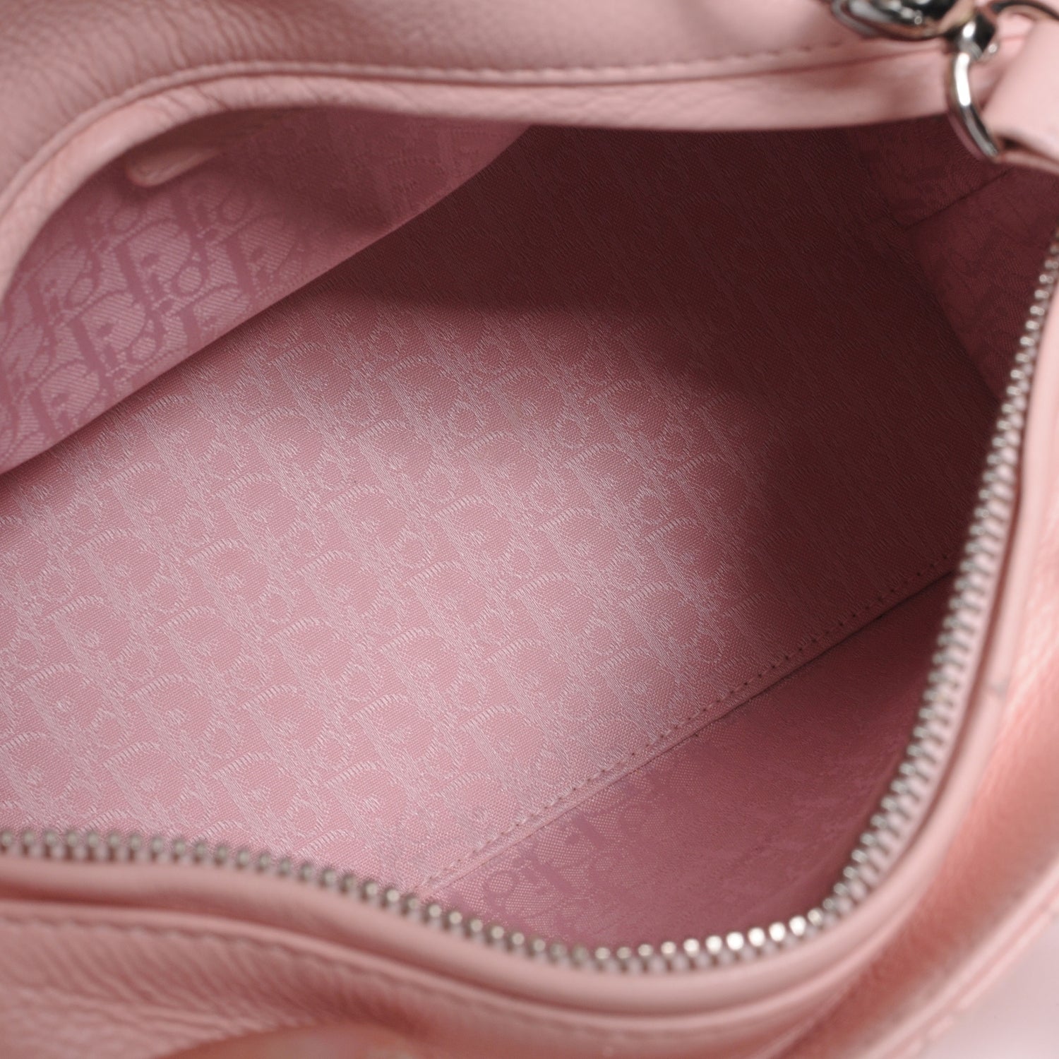 Christian Dior Leather Stitched Cannage Medium Lady Dior Pink 5 of 8