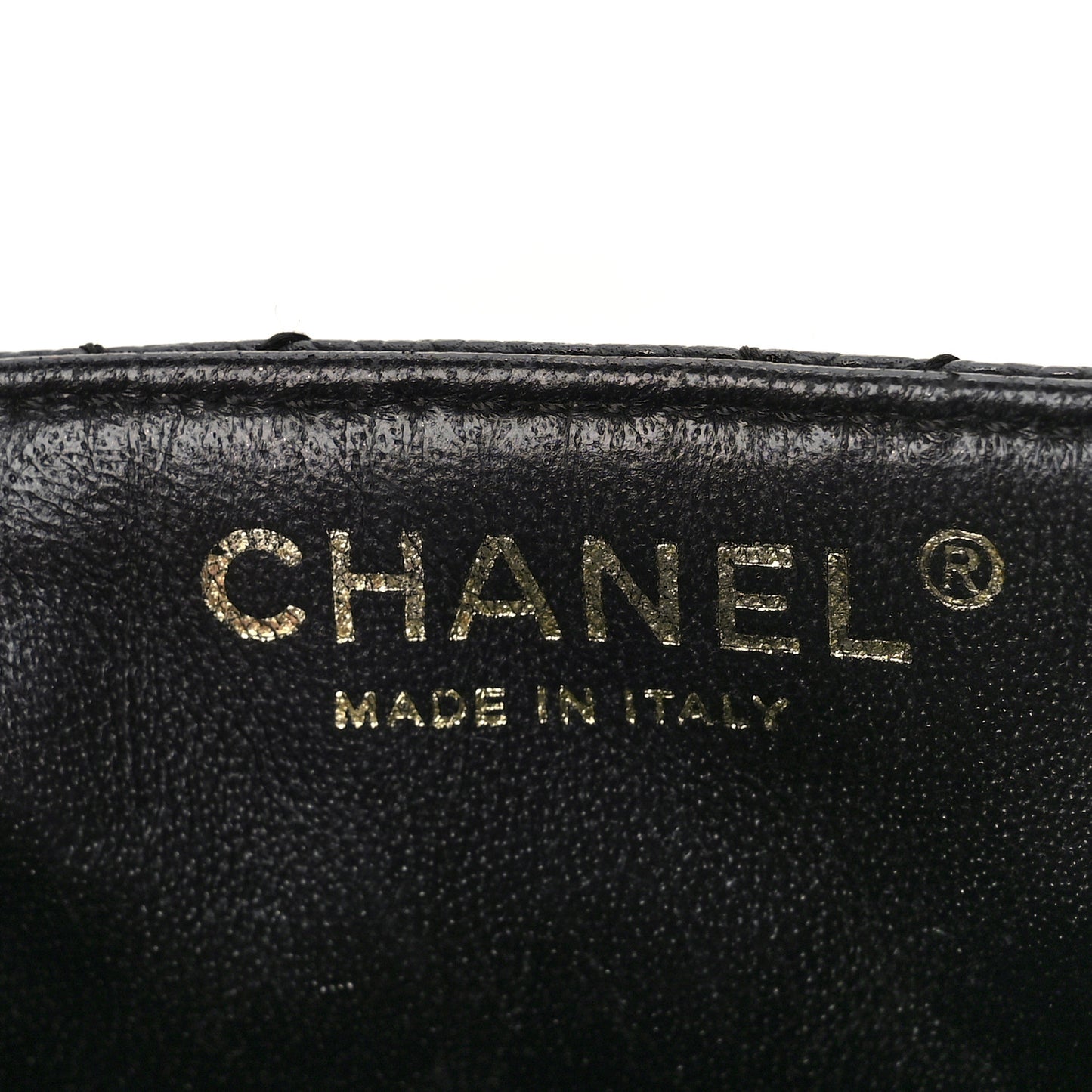 Caviar Quilted East West Flap Black