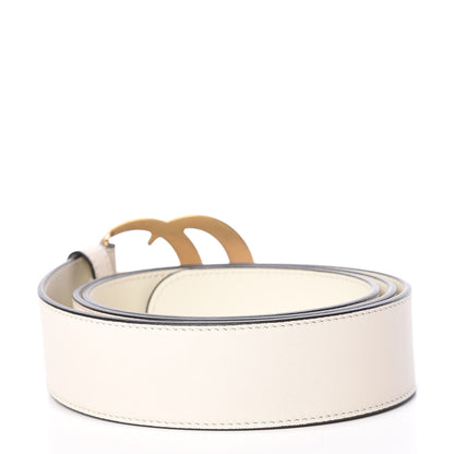 Gucci Calfskin Double G 40mm Belt 100 40 Mystic White 3 of 6
