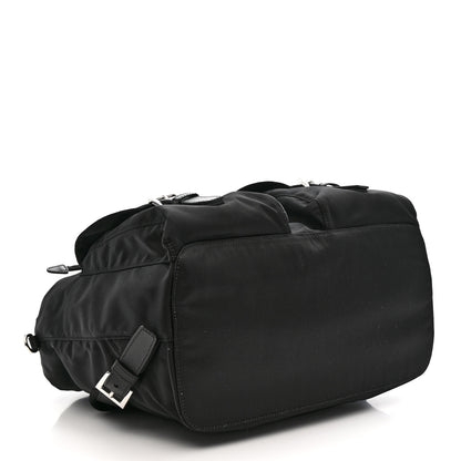 Prada Tessuto Nylon Saffiano Medium Backpack Black 5 of 11