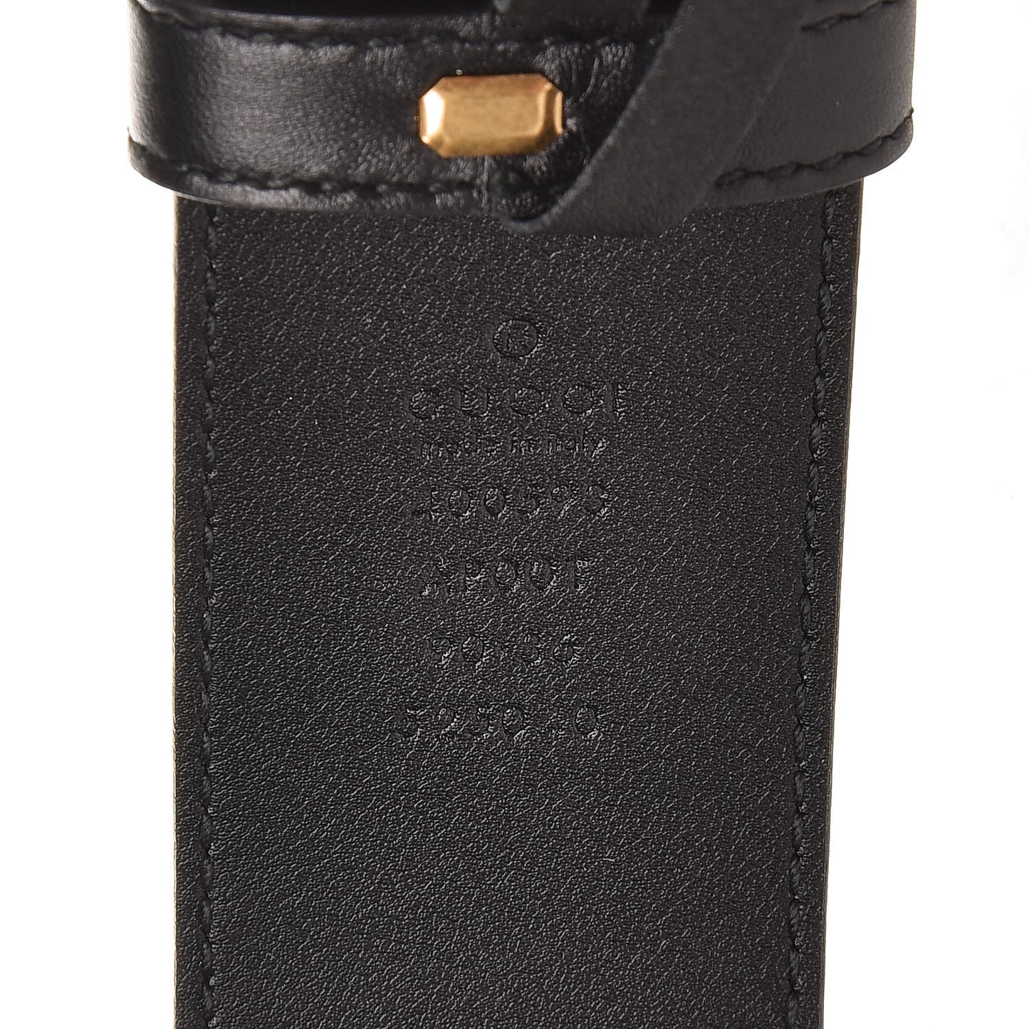 Calfskin Double G 40mm Belt 90 36 Black