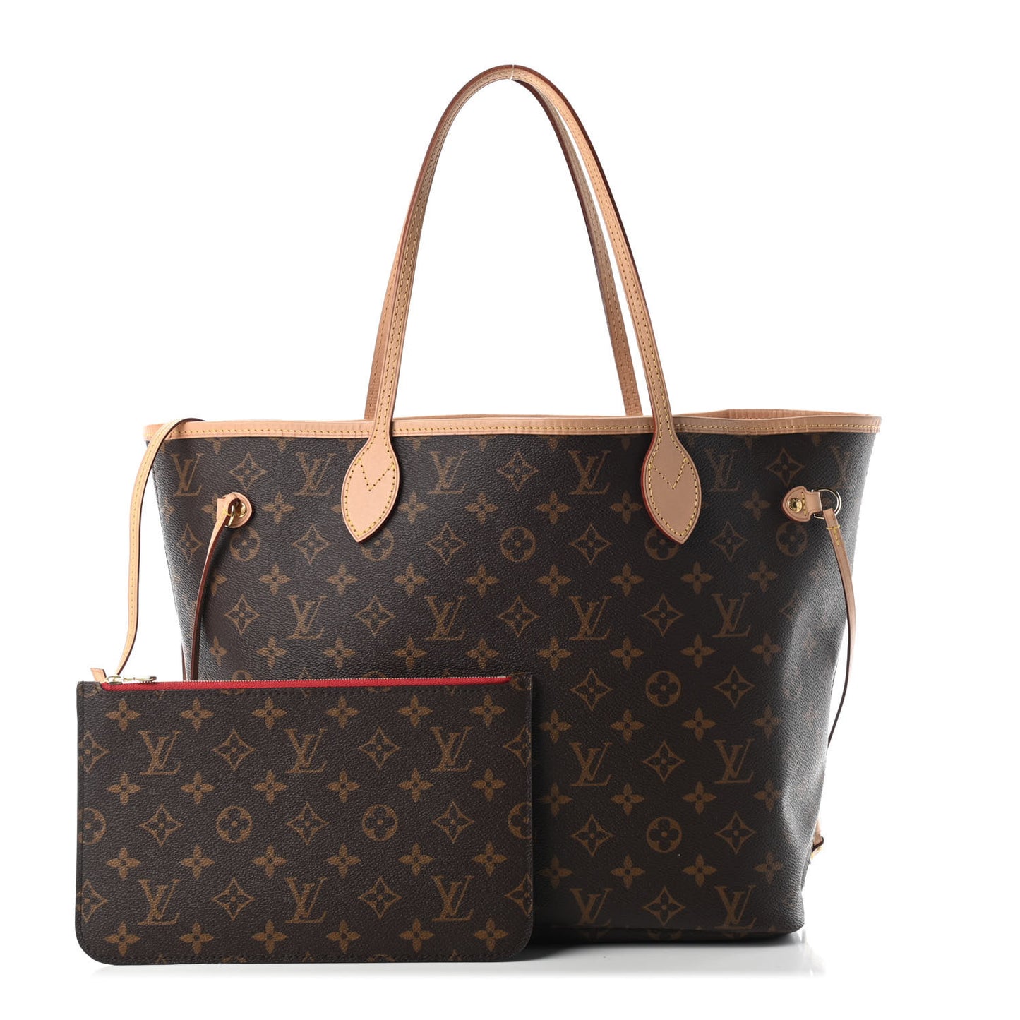 Monogram Neo Neverfull MM Cherry