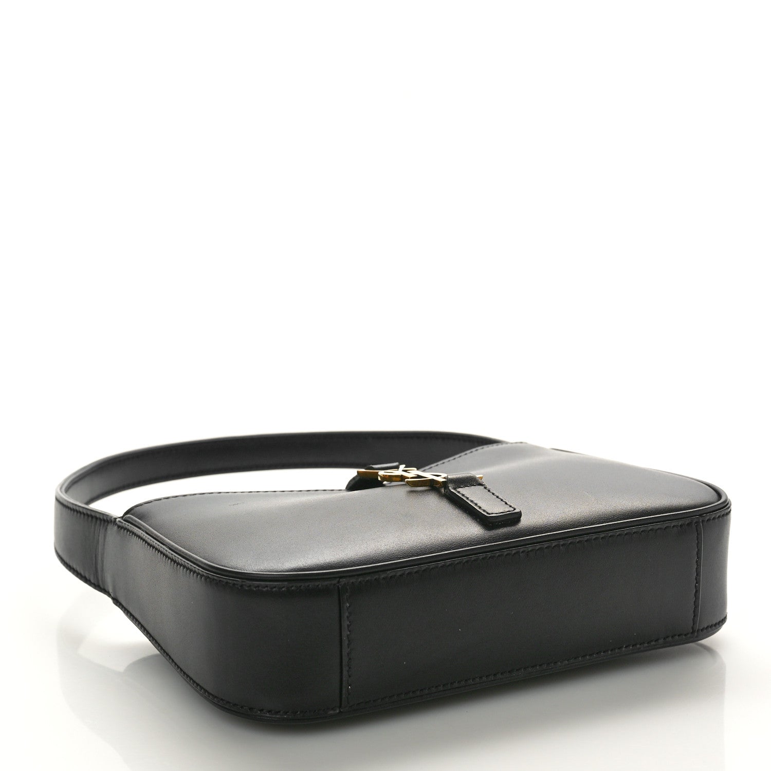 Saint Laurent Smooth Calfskin Le 5 A 7 Mini Hobo Black 4 of 12