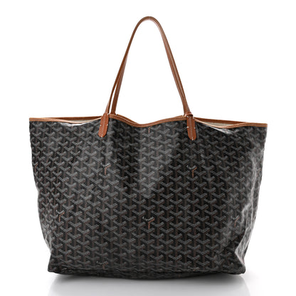 Goyard Goyardine Saint Louis GM Black Gold 3 of 10