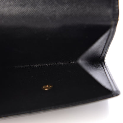 Louis Vuitton Epi Elise Wallet Black 5 of 12