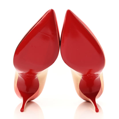 Christian Louboutin Metallic Calfskin Ombre Hot Chick 100 Pumps 35 Fiamma 5 of 7