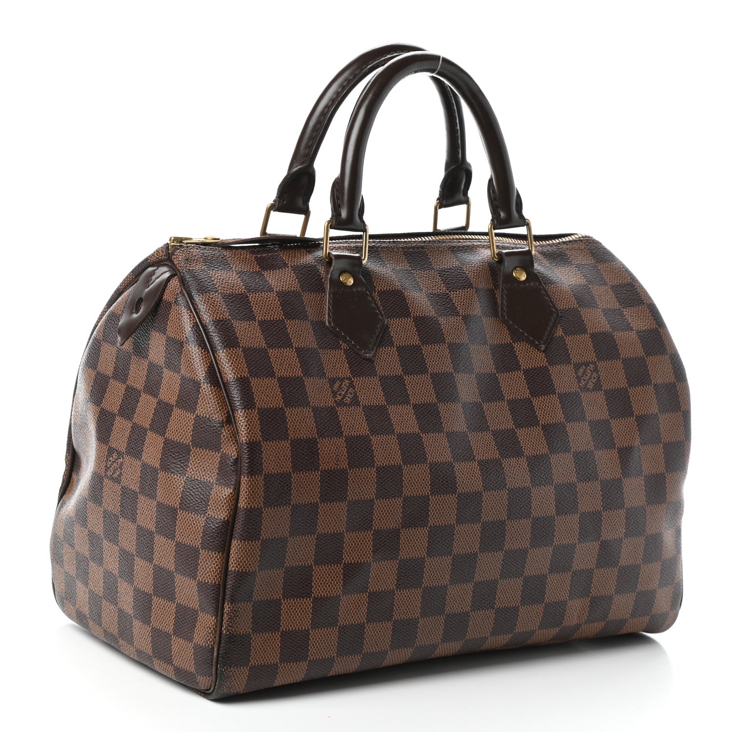 Louis Vuitton Damier Ebene Speedy 30 3 of 9
