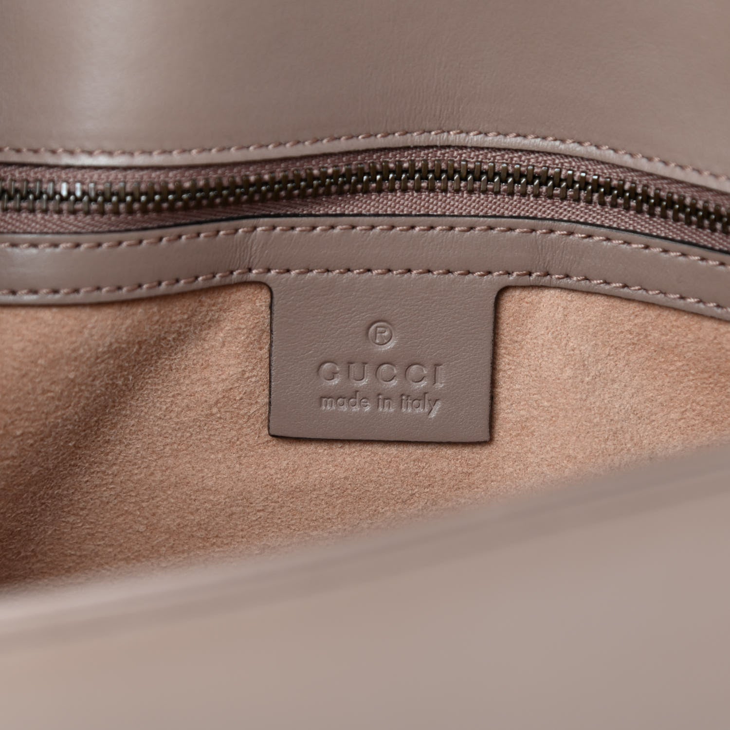 Gucci Calfskin Matelasse Small GG Marmont Shoulder Bag Porcelain Rose 6 of 12