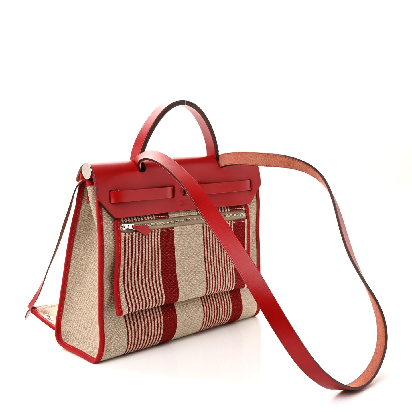 Vache Hunter Toile H Vibration Herbag Zip 31 PM Bordeaux Ficelle Rouge Piment