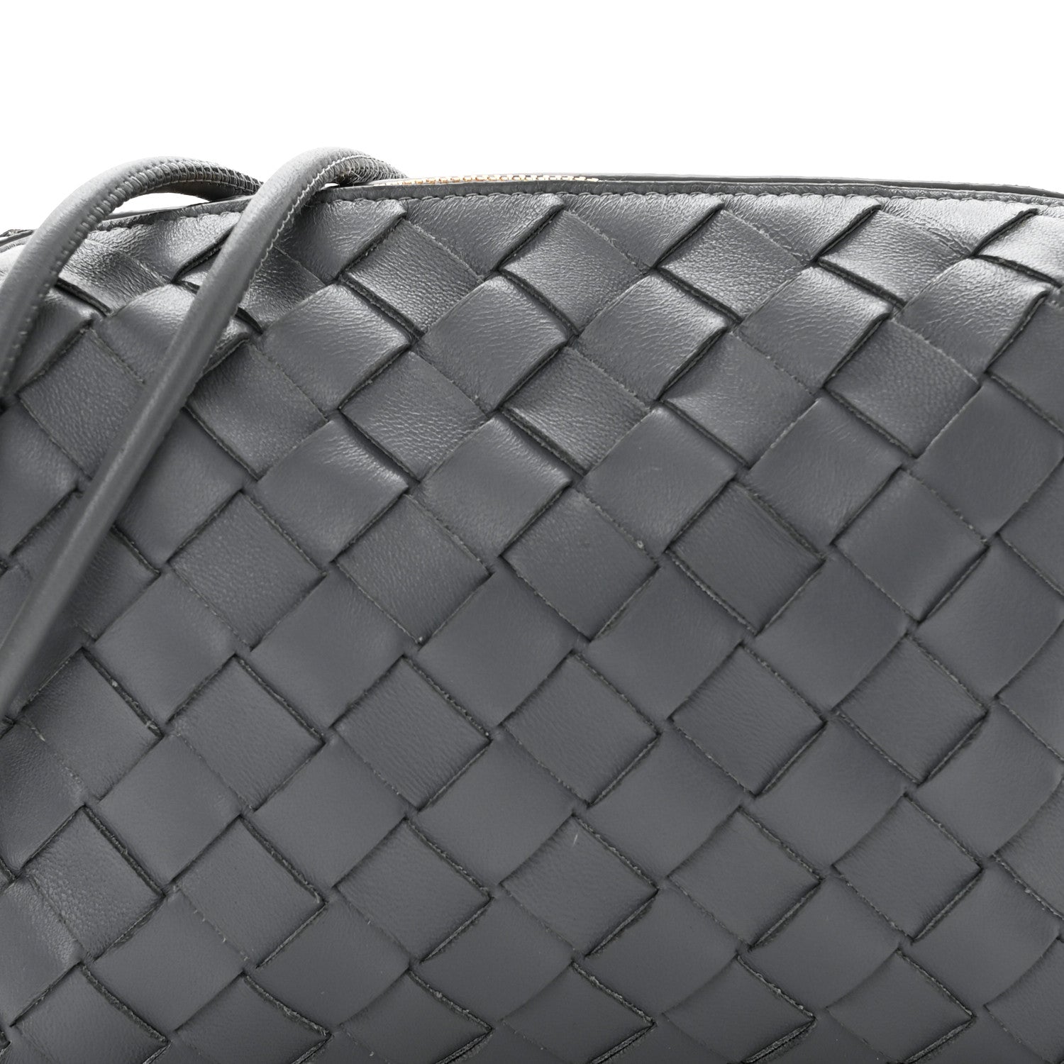 Bottega Veneta Nappa Intrecciato Mini Loop Camera Bag Thunder 7 of 9