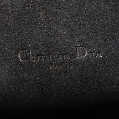 Christian Dior Grained Calfskin Caro Double Pouch Black 6 of 9