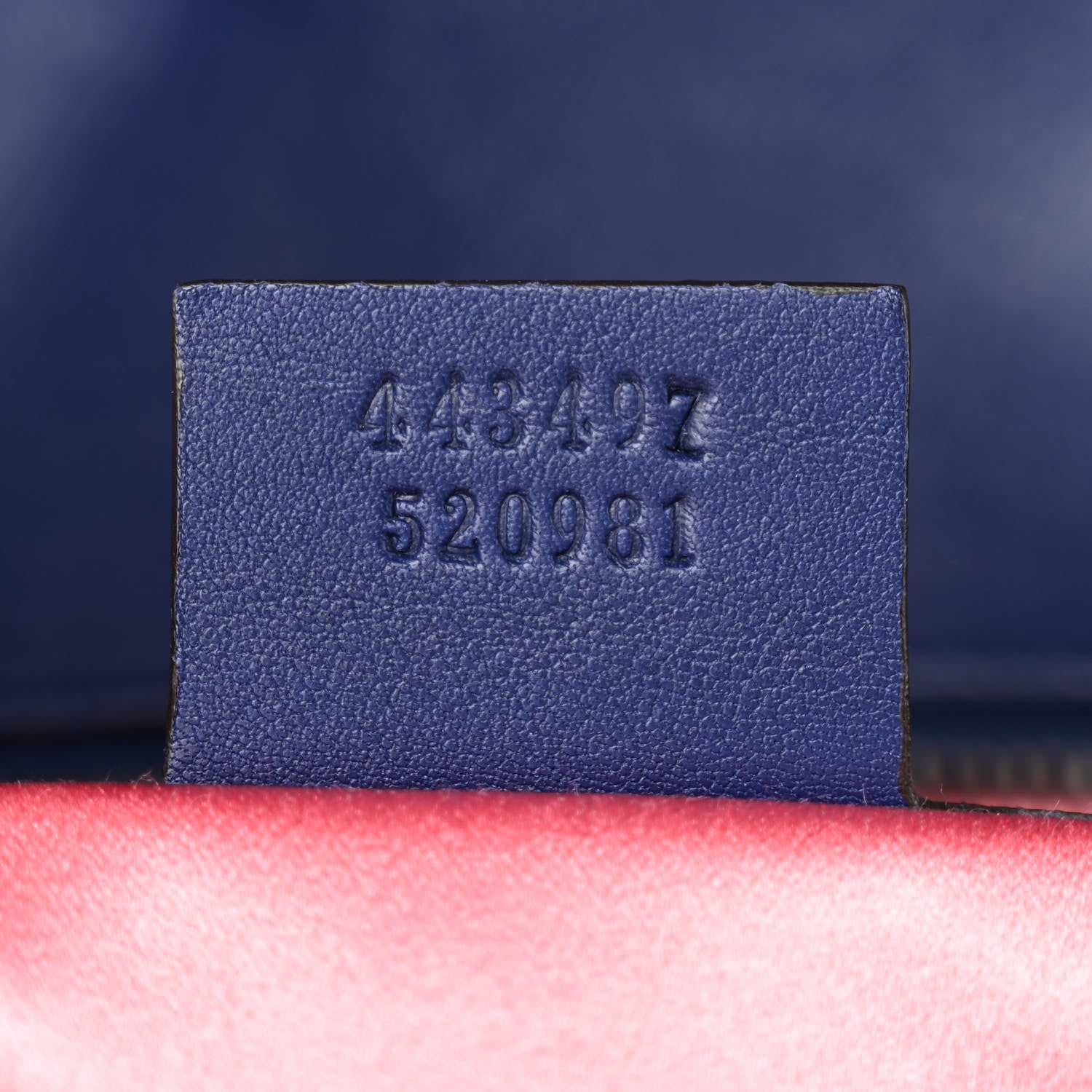 Gucci Velvet Matelasse Small GG Marmont Shoulder Bag Cobalt Blue 7 of 11