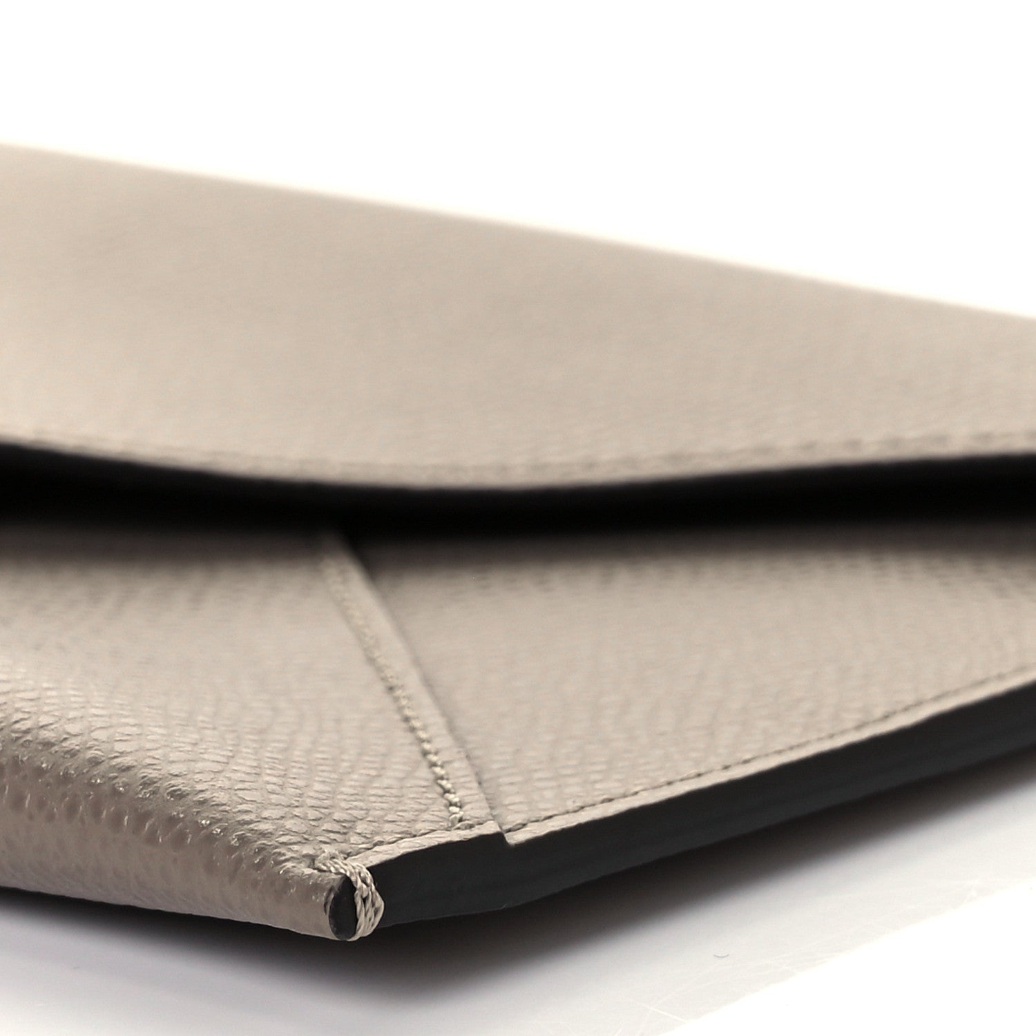 Fendi Vitello Cruise F is Fendi Medium Flat Envelope Pouch Tortora 9 of 9