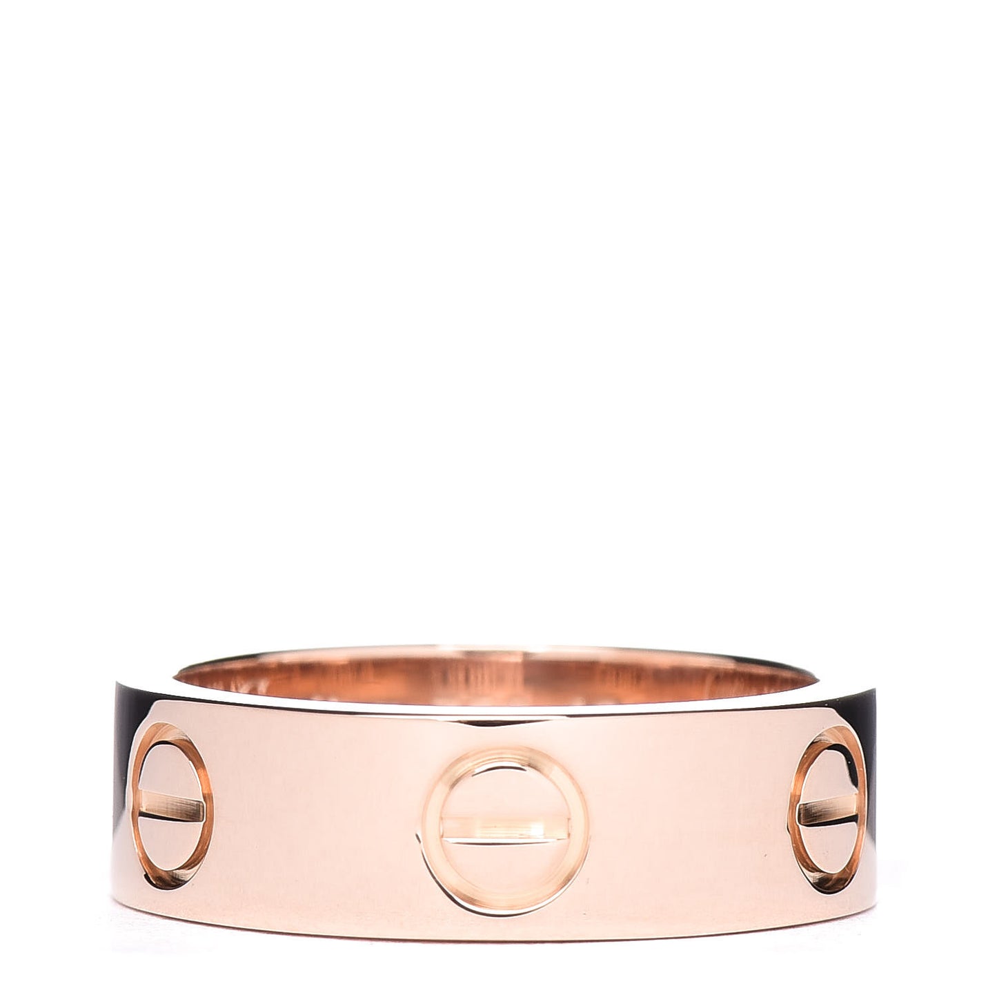 18K Pink Gold 5.5mm LOVE Ring 49 4.75