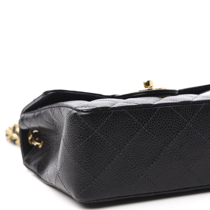 Chanel Caviar Quilted Mini Square Flap Black 6 of 11
