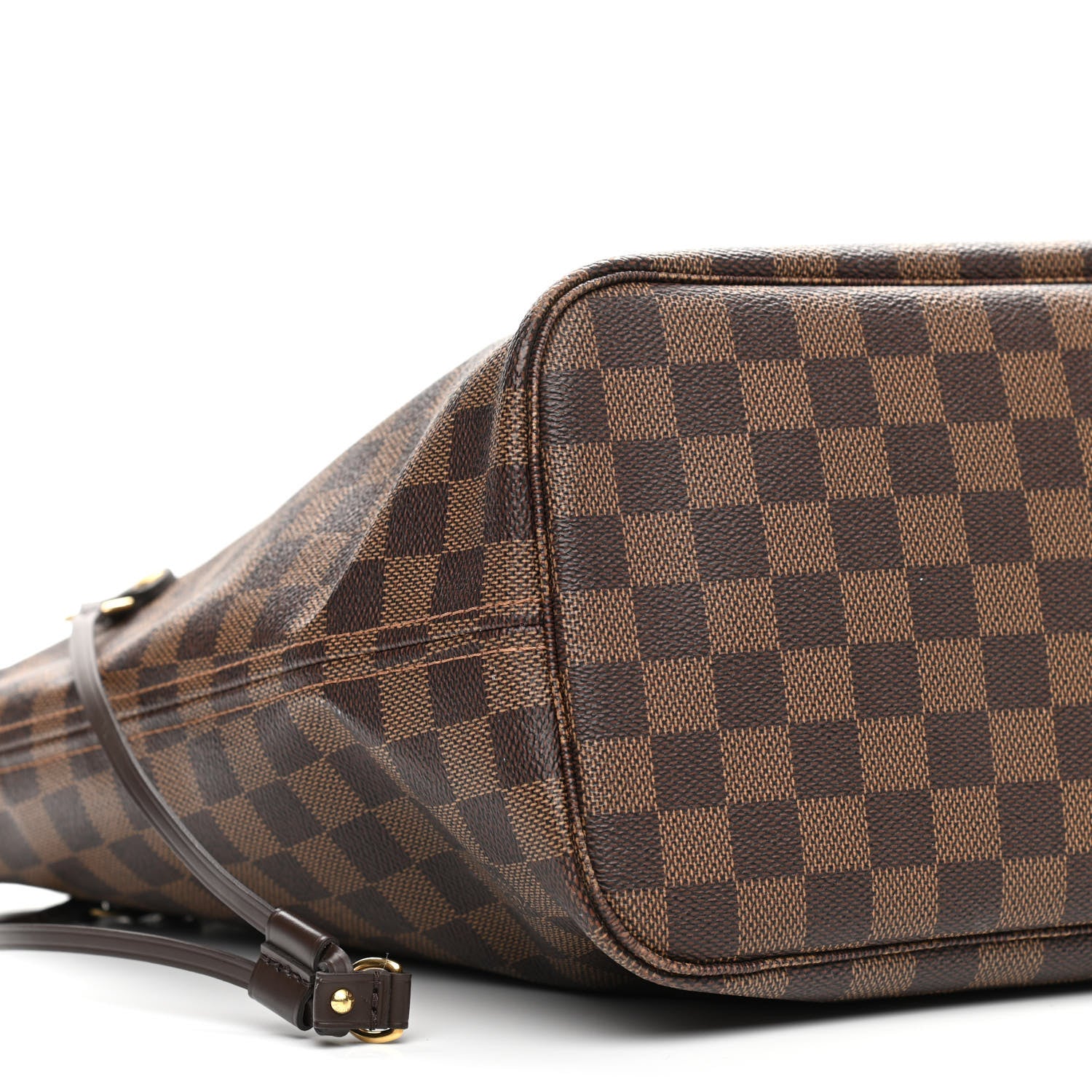 Louis Vuitton Damier Ebene Neo Neverfull MM Rose Ballerine 10 of 12
