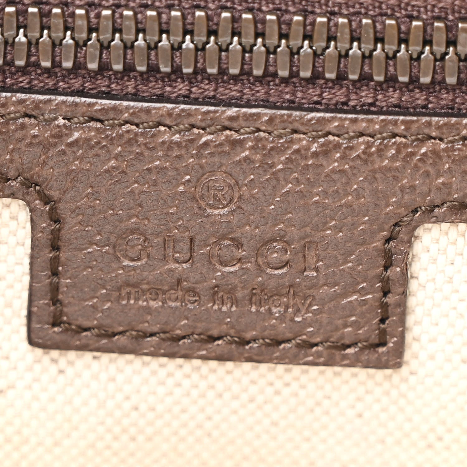 Gucci GG Supreme Monogram Web Small Ophidia Half Moon Hobo Brown 6 of 11