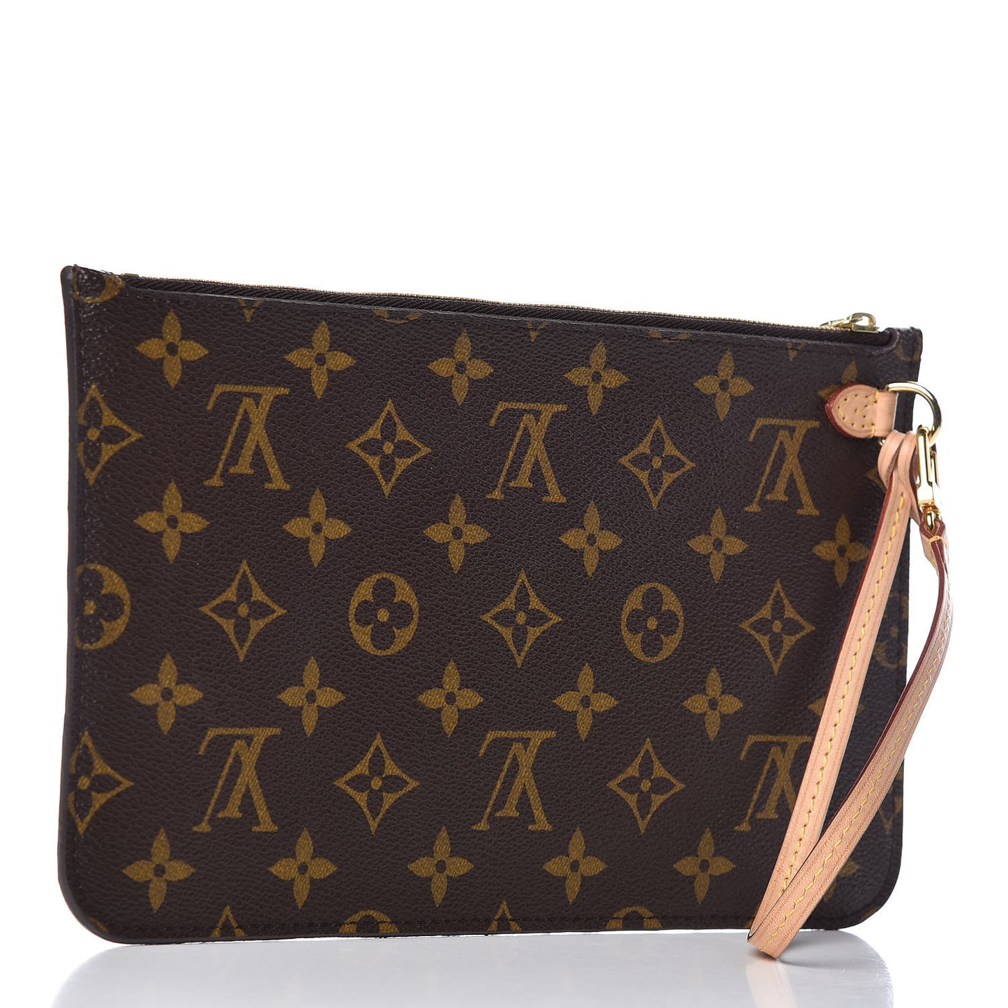 Monogram Neverfull MM GM Pochette Fuchsia