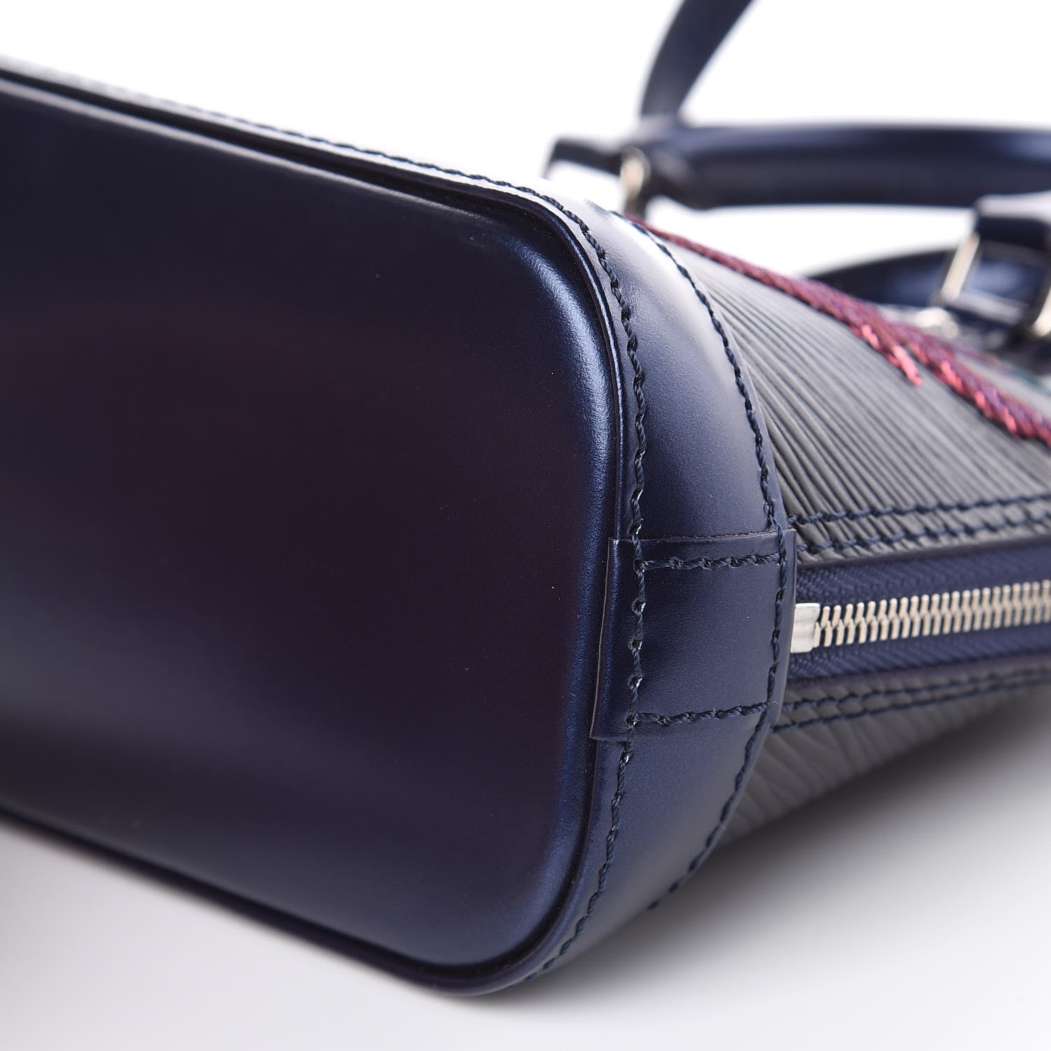 Louis Vuitton Epi Sequins Flame Alma Nano Blue Nuit 8 of 8