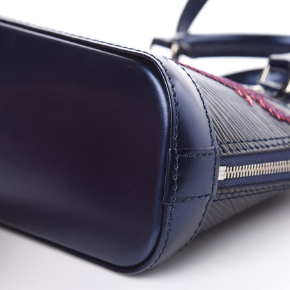 Louis Vuitton Epi Sequins Flame Alma Nano Blue Nuit 8 of 8