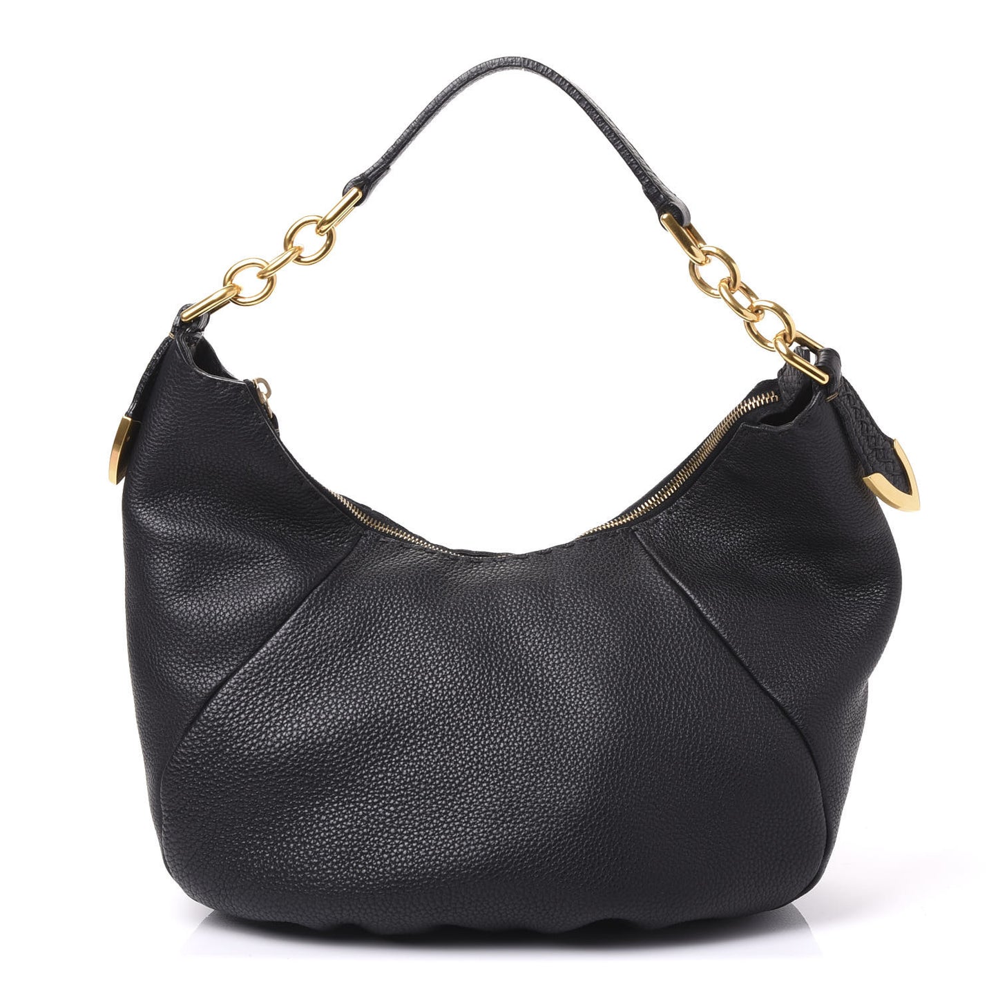 Cuoio Romano Selleria Hobo Black