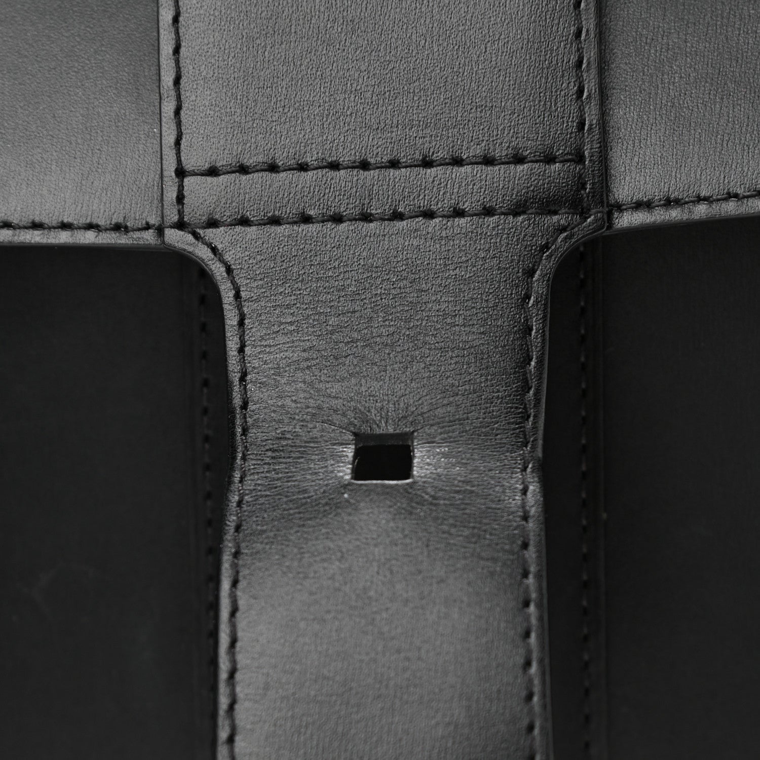 Delvaux Boxed Calfskin MM Magic Brillant Satchel Black Multicolor 12 of 17
