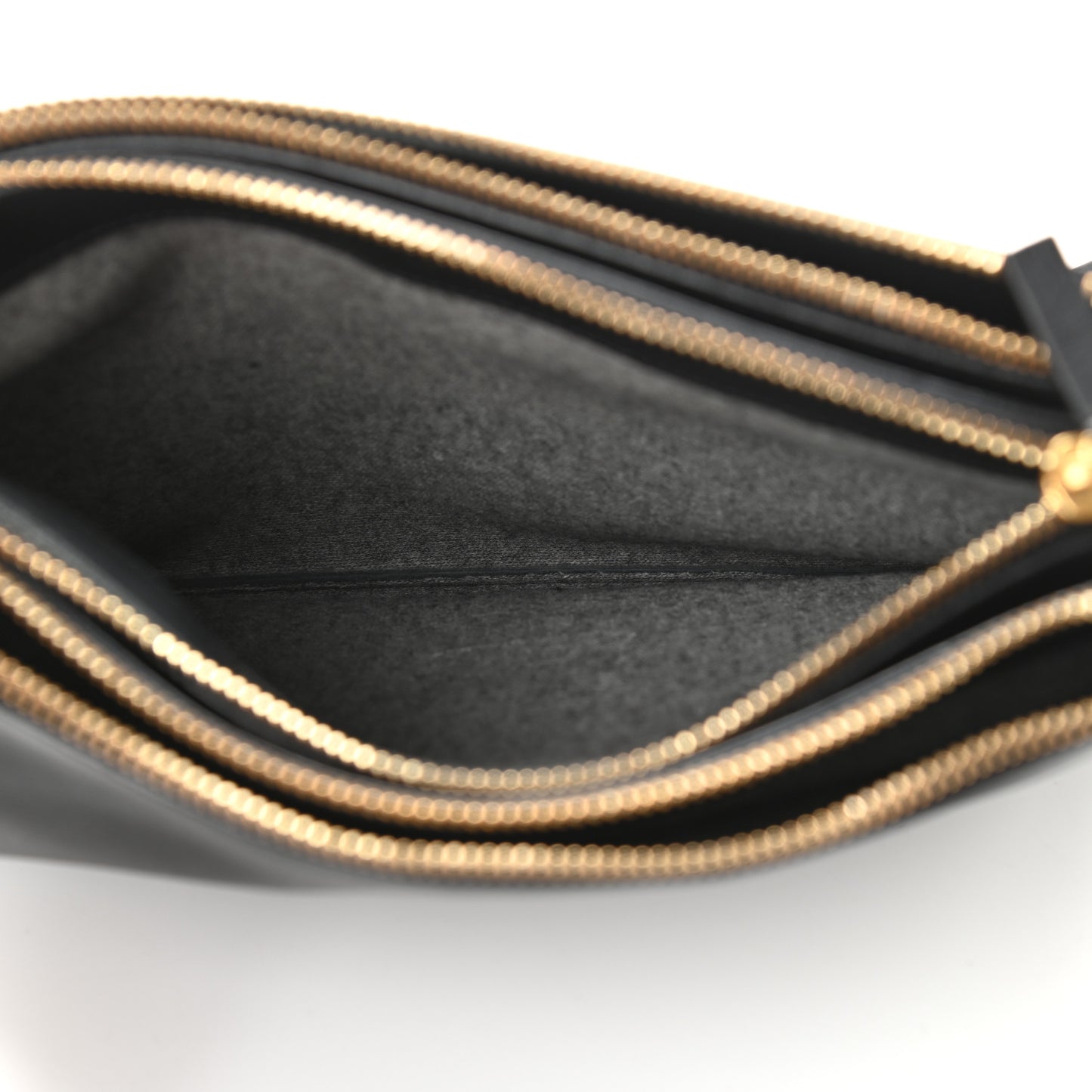 Lambskin Large Trio Crossbody Bag Black
