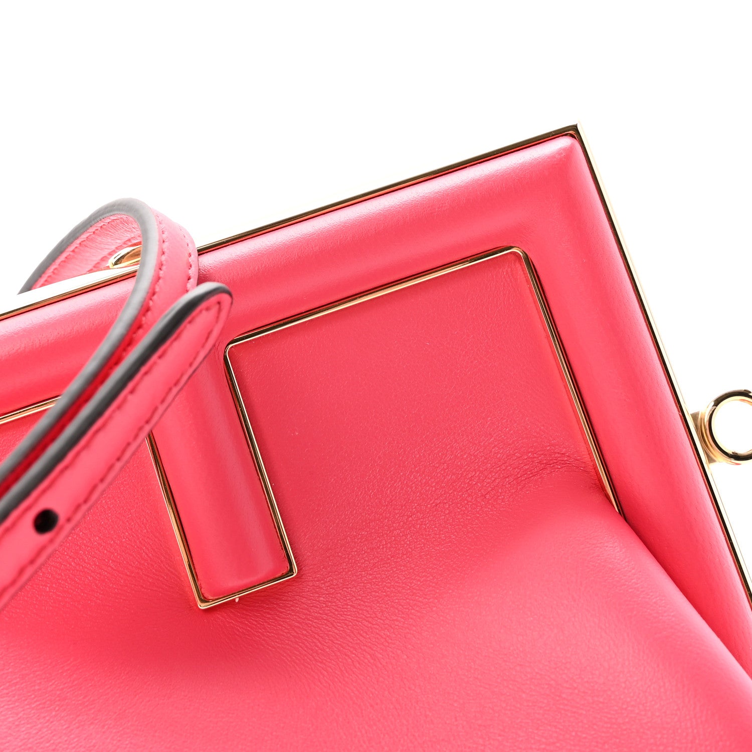 Fendi Shiny Nappa Small Fendi First Lampone 8 of 10