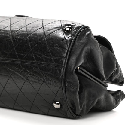 Chanel Lambskin Quilted Ritz Flap Bag Black 11 of 12