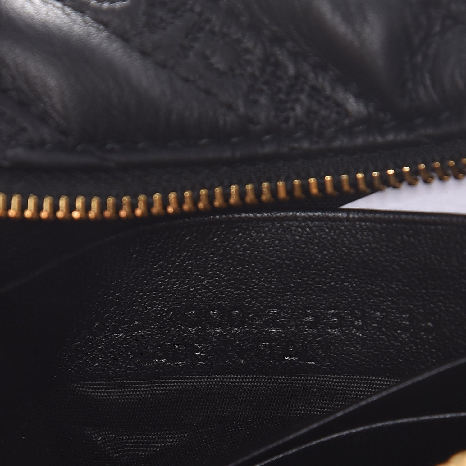 Balenciaga Calfskin Logo Matelasse Chain Strap Blanket Reporter XS Black 7 of 9