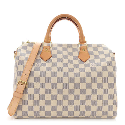 Louis Vuitton Damier Azur Speedy Bandouliere 30 1 of 10