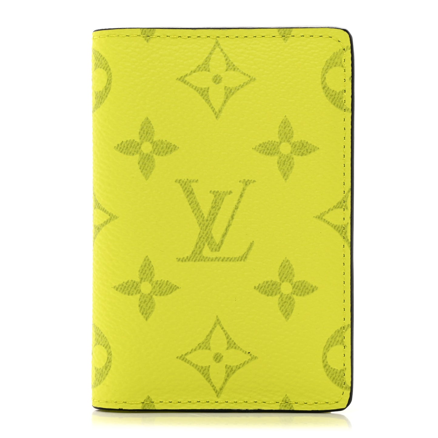 Monogram Taiga Pocket Organizer Yellow